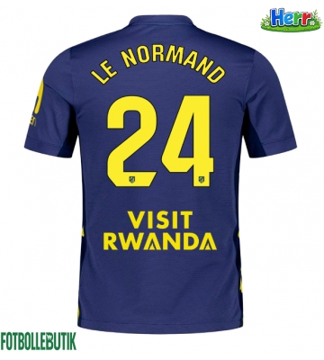 Atletico Madrid Robin Le Normand #24 Bortatröja 2025-26 Kortärmad